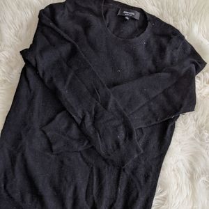 Black Cashmere Crewneck
